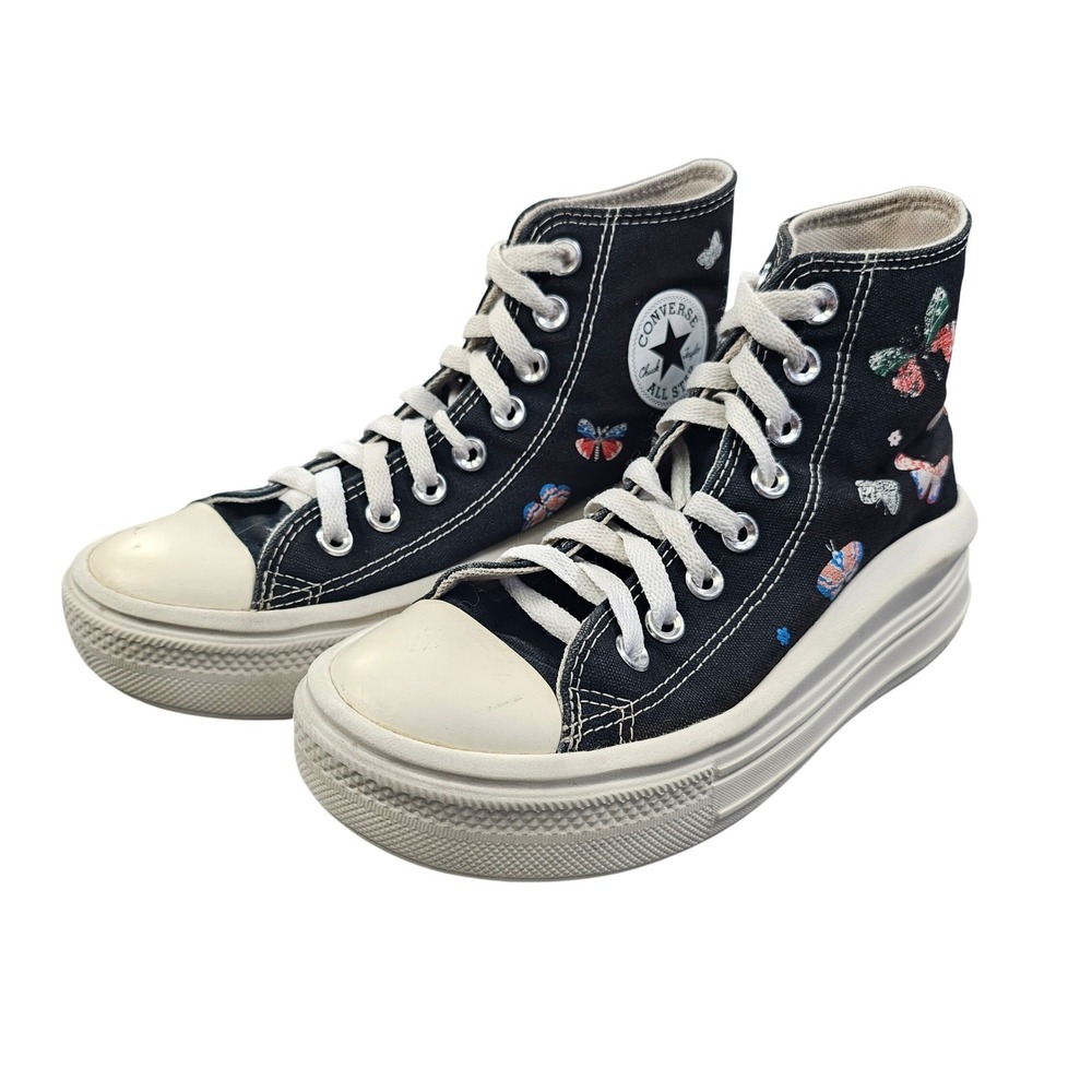 Converse Chuck Taylor All Star Move Hi Platform Mystic World Butterfly Womens 6